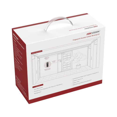 DSKAS261-AD-2-h Kit de Control de Acceso Todo Incluido con Huella y Tarjeta