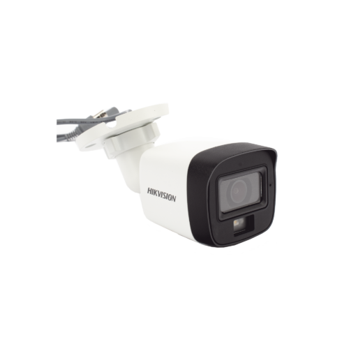 Kit TurboHD 3K con Luz Dual y Micrófono Integrado (5 MP – 4 Cámaras + DVR) HIKVISION
