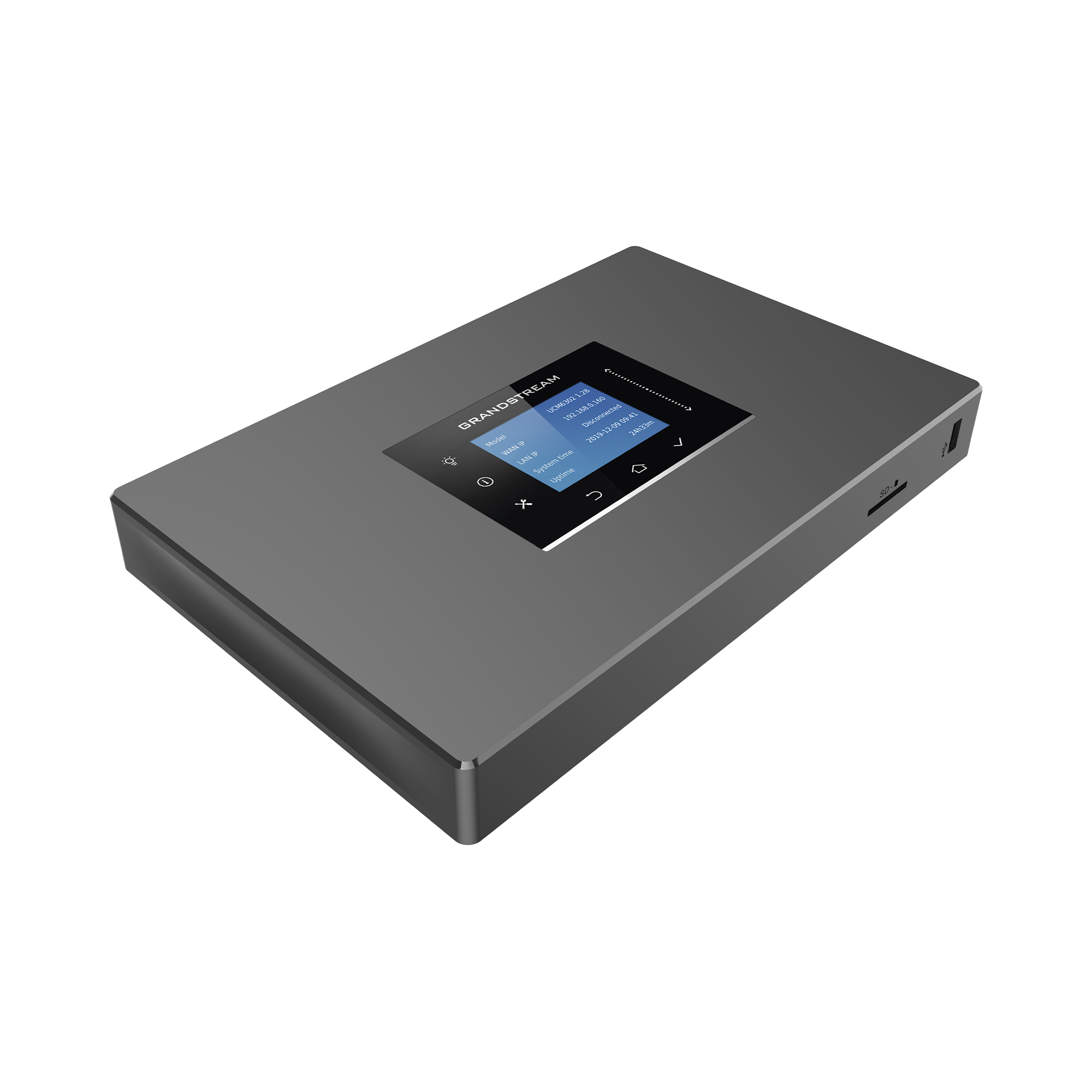 Conmutador IP‑PBX hasta 500 usuarios / 75 llamadas simultáneas